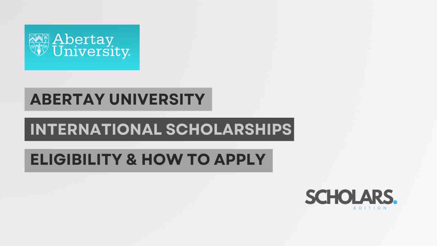 Abertay University International Scholarships 2025
