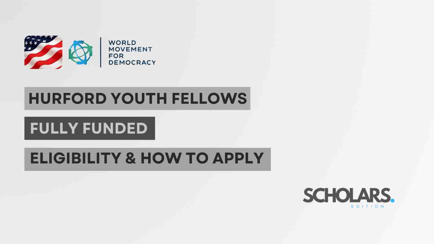 Hurford Youth Fellows Program 2025 Fully Funded