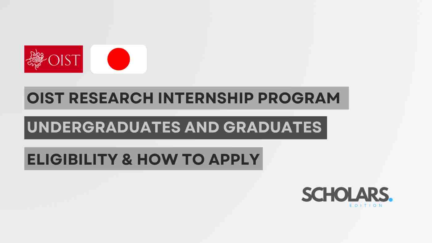 OIST Research Internship Program|Japan|Fully Funded|