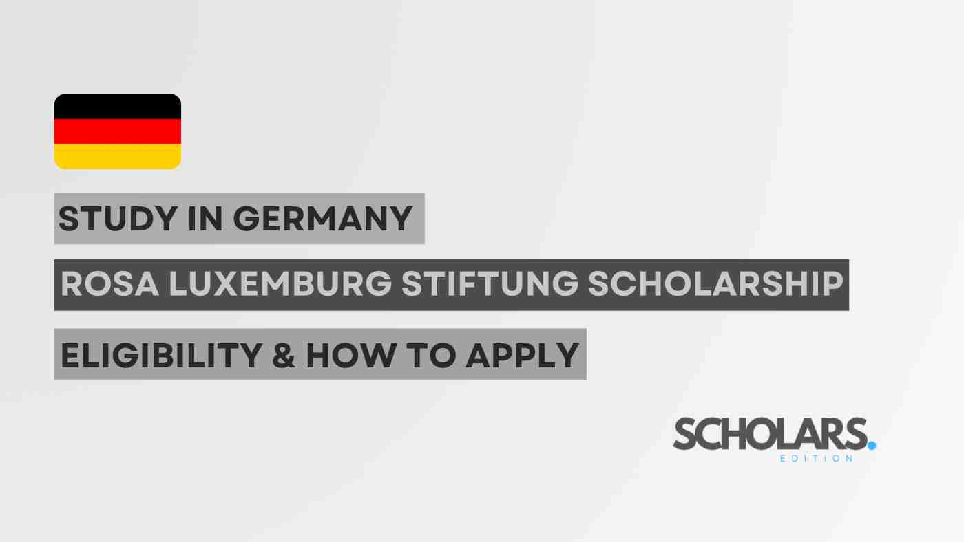 Rosa Luxemburg Stiftung Scholarship Program 2024-25
